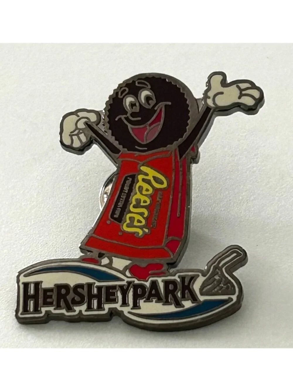 Hersheypark Reeses Character Enamel Pin Collectible Lapel Badge